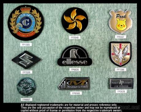TPU label patches shoulder patches