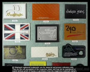 Leather/PU Leather Label , Patches